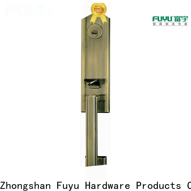 FUYU durable customized zinc alloy door lock on sale for shop 1