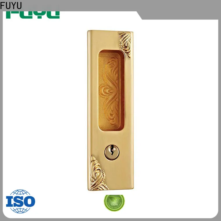 FUYU oem zinc alloy entrance door lock with latch for entry door 1