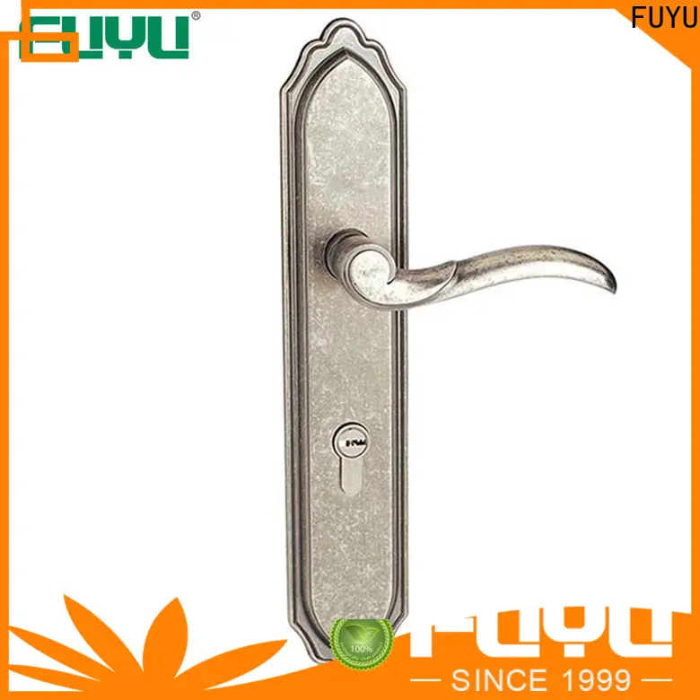 FUYU custom mortise door handle extremely security for home 1