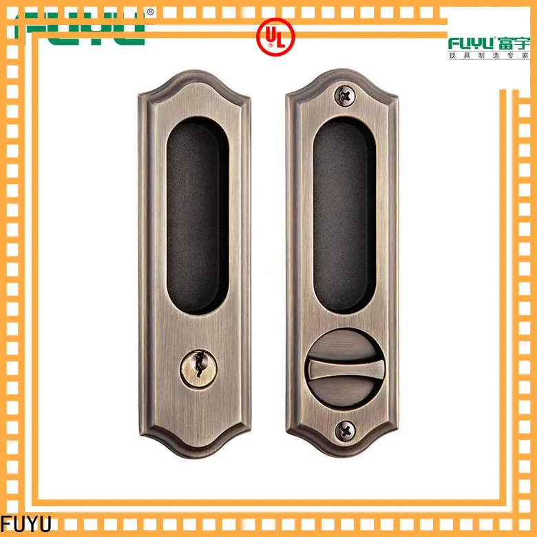 FUYU zinc zinc alloy lock with latch for indoor 1