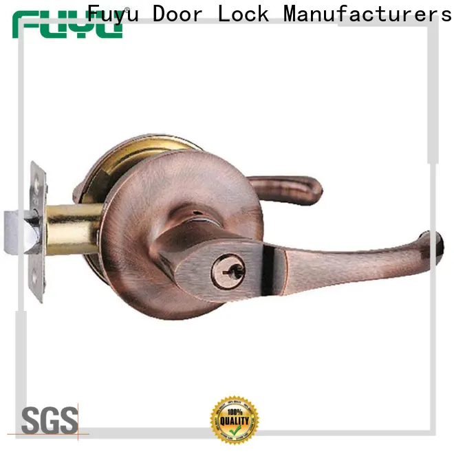 FUYU steel door lock design meet your demands for mall 1