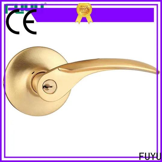 FUYU from zinc alloy door lock for wooden door with latch for shop 1