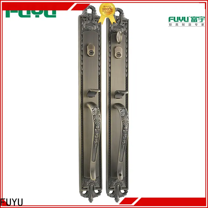 FUYU zinc zinc alloy villa door lock with latch for indoor 1