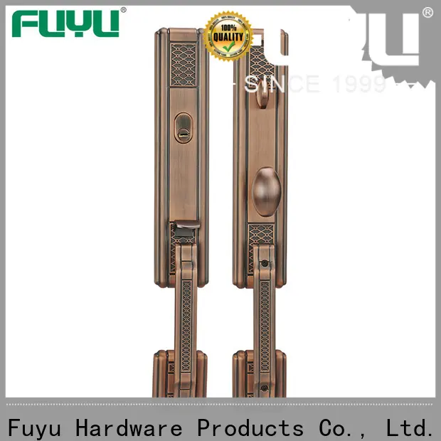 FUYU custom grip handle door lock for sale for shop1 1