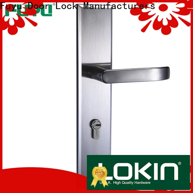 FUYU electric custom stainless steel door lock on sale for mall 1