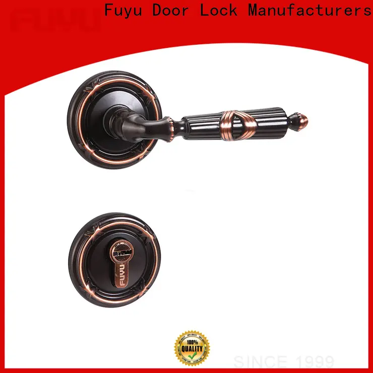FUYU quality bronze door lock meet your demands for mall 1