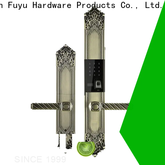 FUYU online electronic keypad door lock with international standard for entry door 1