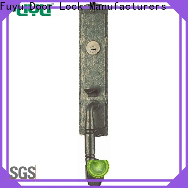 FUYU custom zinc alloy handle door lock meet your demands for indoor 1