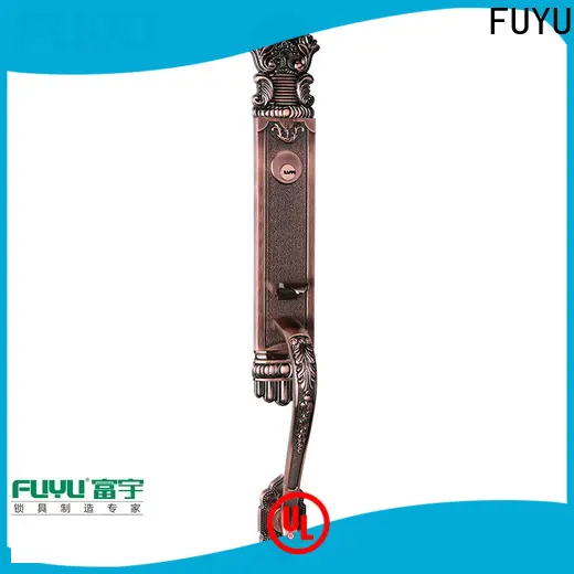 FUYU entry zinc alloy door lock for wooden door with latch for entry door 1