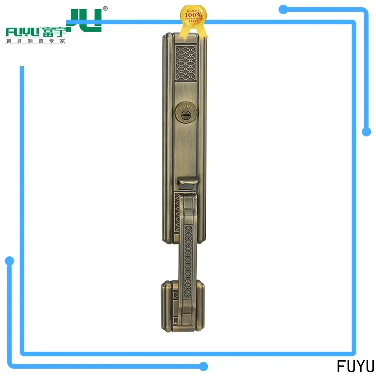 FUYU high security zinc alloy lock with latch for mall 1