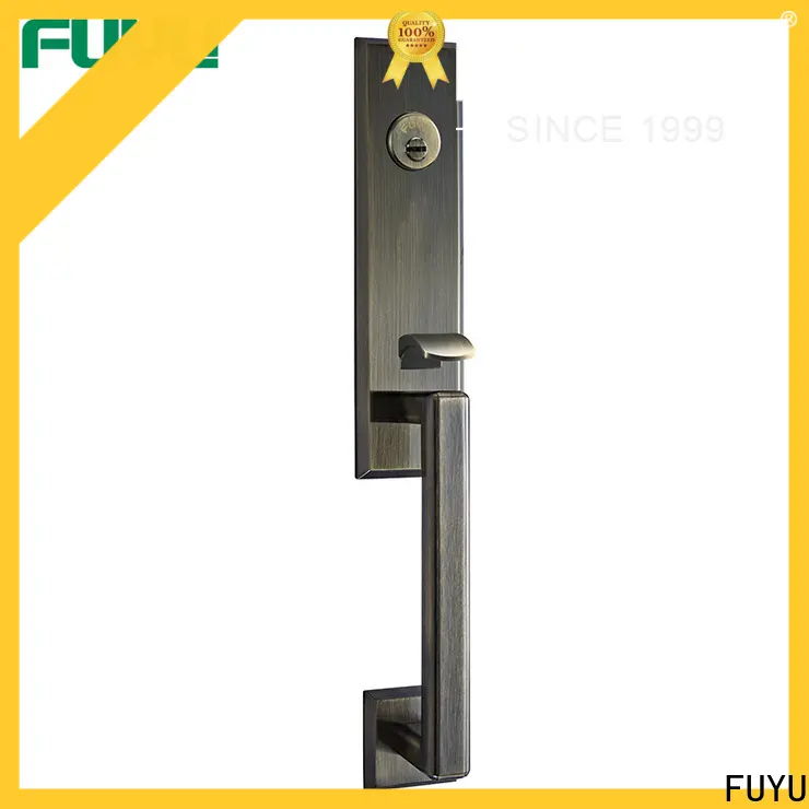 FUYU locks custom zinc alloy door lock with latch for shop 1