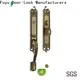 FUYU high -tech brass bathroom door handles with lock on sale for residential 1