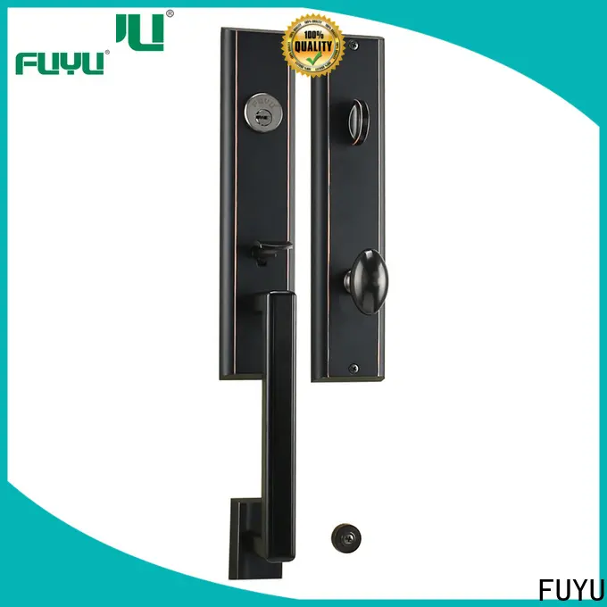 FUYU chinese anti-theft zinc alloy door lock with latch for indoor 1
