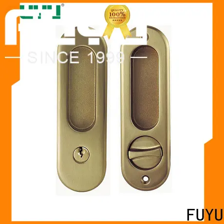 FUYU slide door lock manufacturer for mall 1