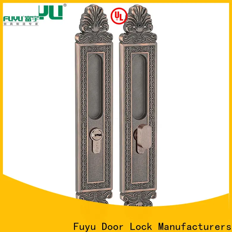FUYU best double sided keyless gate locks suppliers for entry door 1
