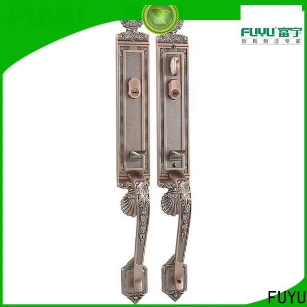 FUYU durable french door lock sets company for shop 1