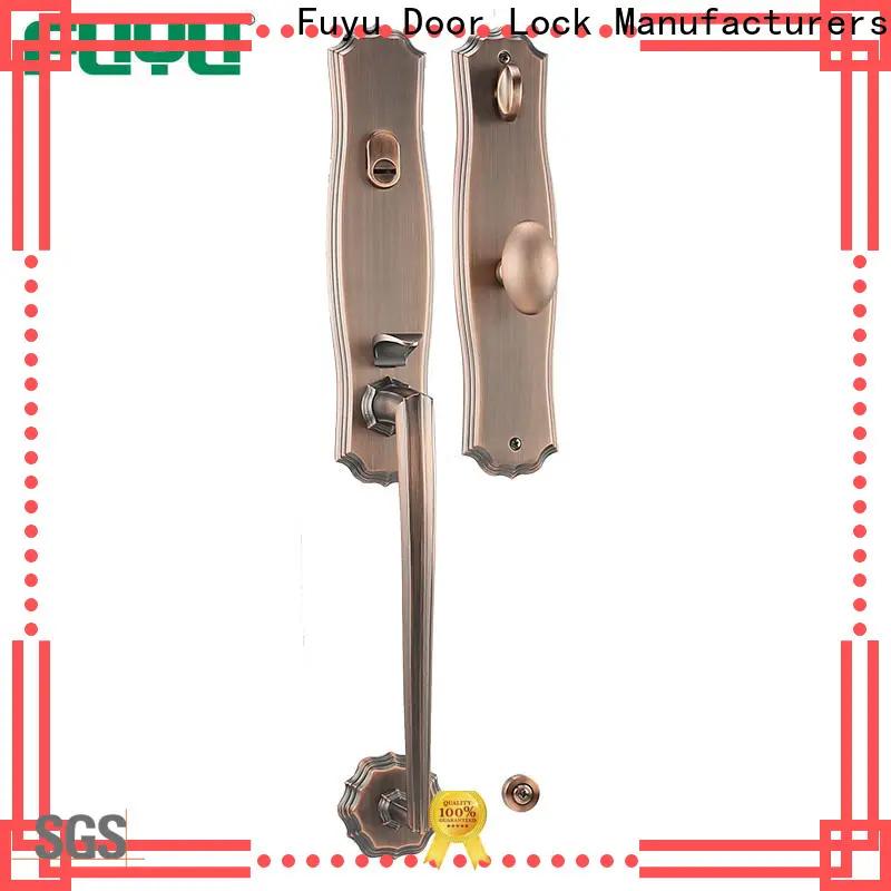 FUYU handle door lock manufacturers for mall 1