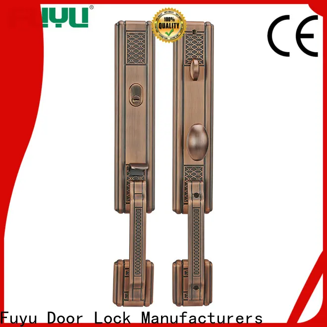 FUYU black french door security lock on sale for mall 1