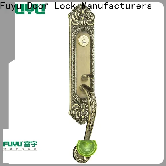 FUYU villa zinc alloy entry door lock with latch for entry door 1