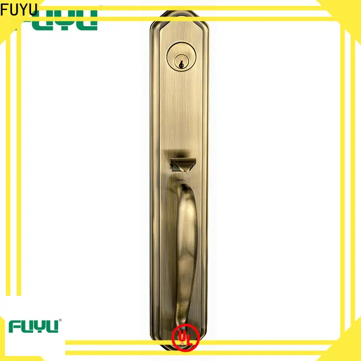 FUYU fit zinc alloy handle door lock suppliers for indoor 1