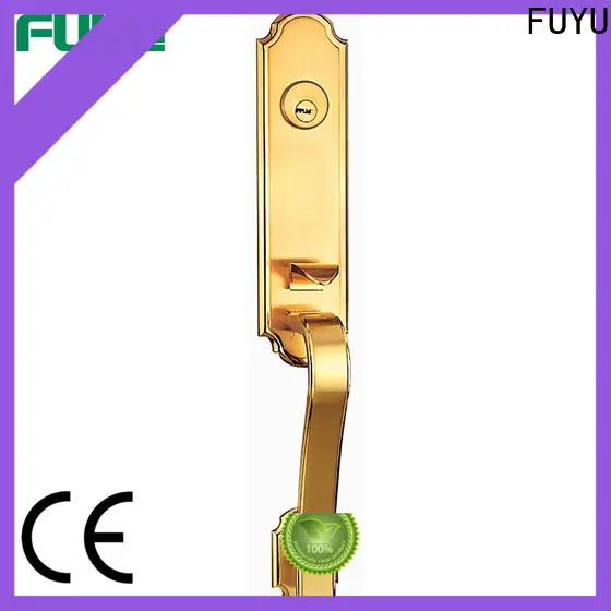 FUYU exterior double door locks suppliers for wooden door 1