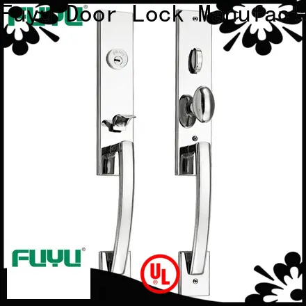 high security french door handles with locks for sale for mall 1