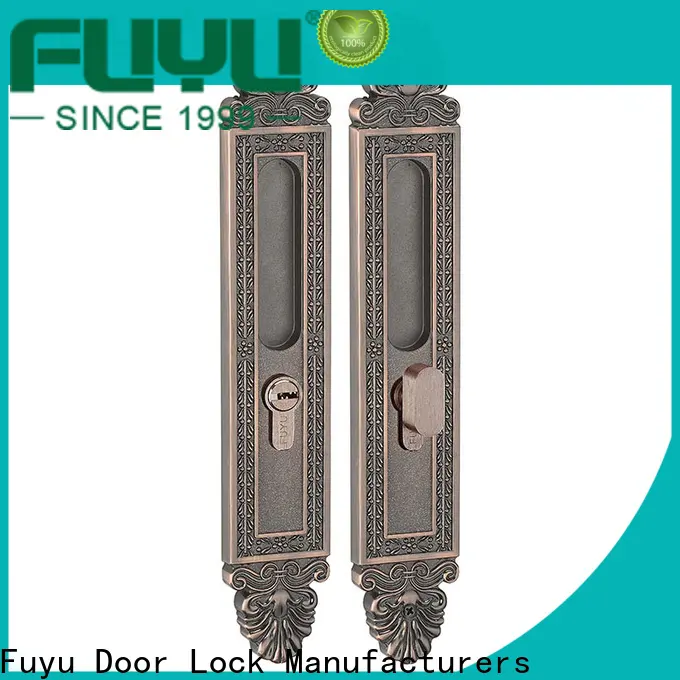 FUYU zinc zinc alloy door lock for timber door suppliers for indoor 1