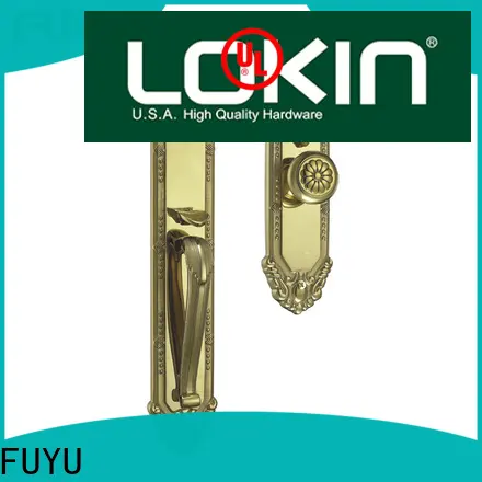 FUYU home brass door knob with lock meet your demands for home 1