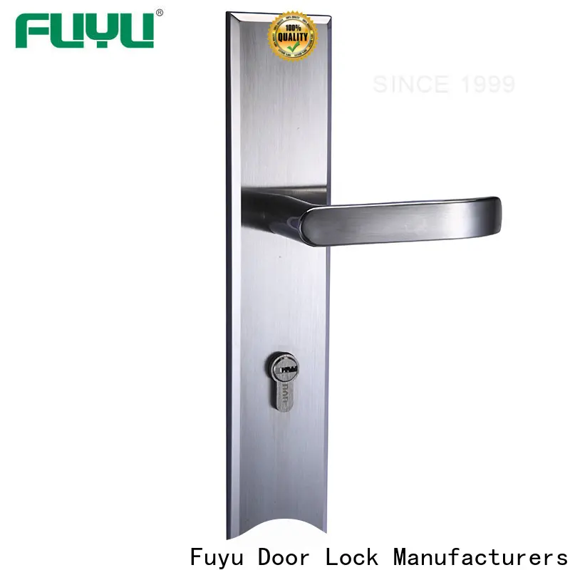 FUYU slide bolt door locks manufacturers for entry door 1