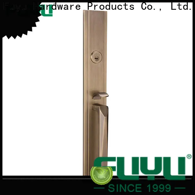 high security double door slide lock oem with latch for mall 1