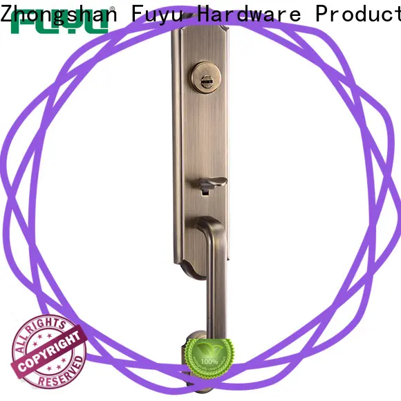 FUYU latest zinc alloy entry door lock with latch for indoor 1