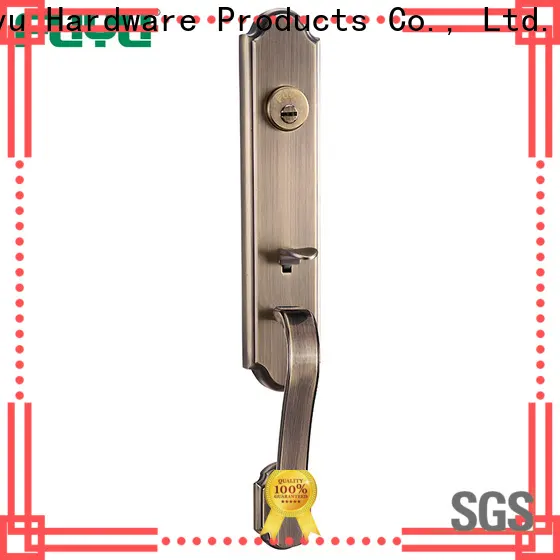 FUYU antique mortise lock set for business for home 1