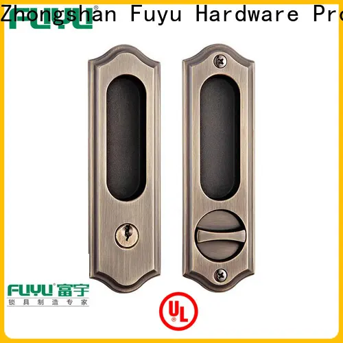 FUYU fingerprint door handle lock factory for home 1