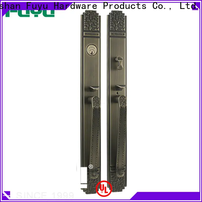 FUYU grip handle door lock in china for wooden door 1