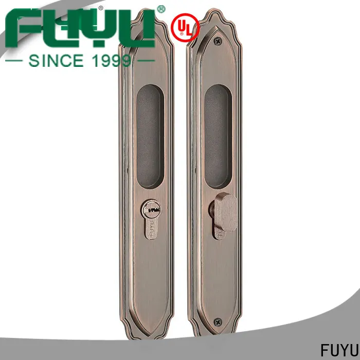FUYU New customized zinc alloy door lock suppliers for mall 1