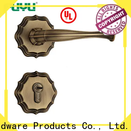 FUYU custom home depot entry door locksets for sale for wooden door 1