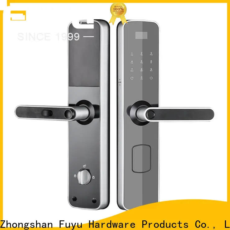 FUYU top interior french door lockset extremely security for entry door 1