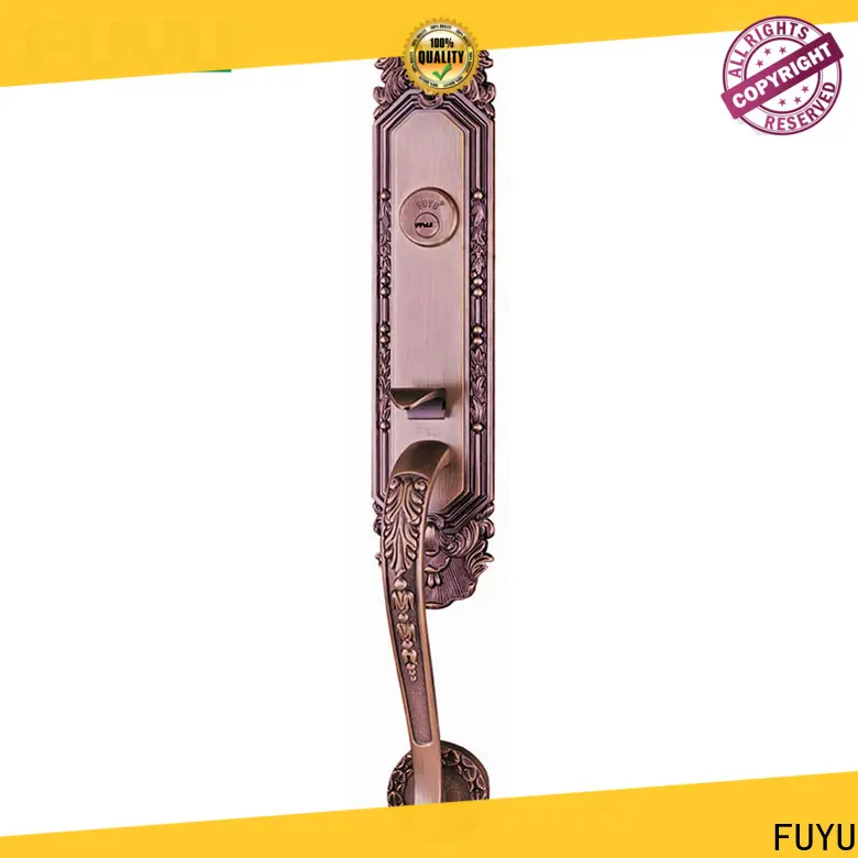 FUYU diecasting locking double doors manufacturers for entry door 1