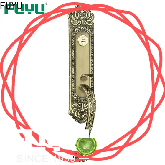 FUYU top double sided key lock with latch for indoor 1