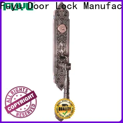 FUYU wholesale best front door locks on sale for mall 1