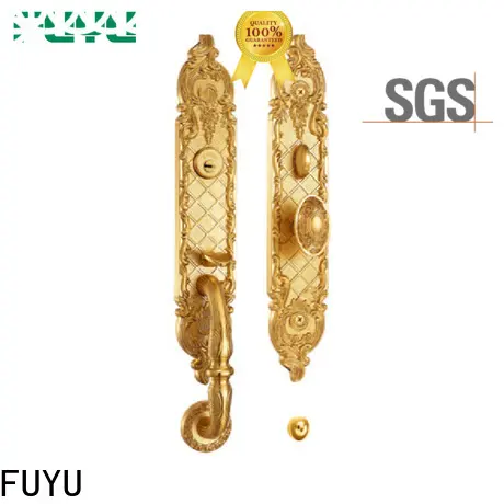 FUYU products brass front door locks meet your demands for wooden door 1