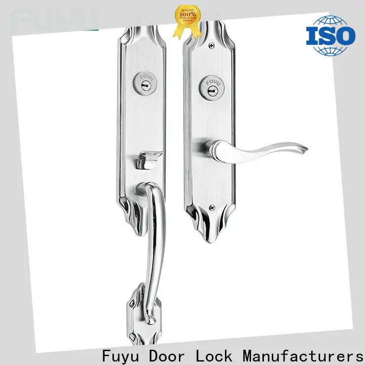 wholesale french door lever handle lock grip for business for shop 1