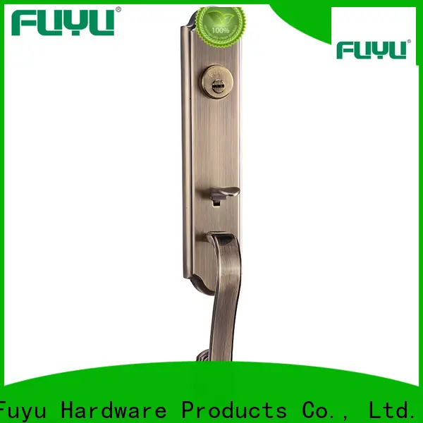 FUYU dubai zinc alloy handle door lock manufacturers for indoor 1