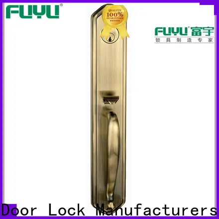 FUYU exterior french door locks suppliers for mall 1
