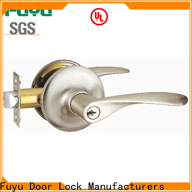 FUYU made best front door lock with latch for shop 1