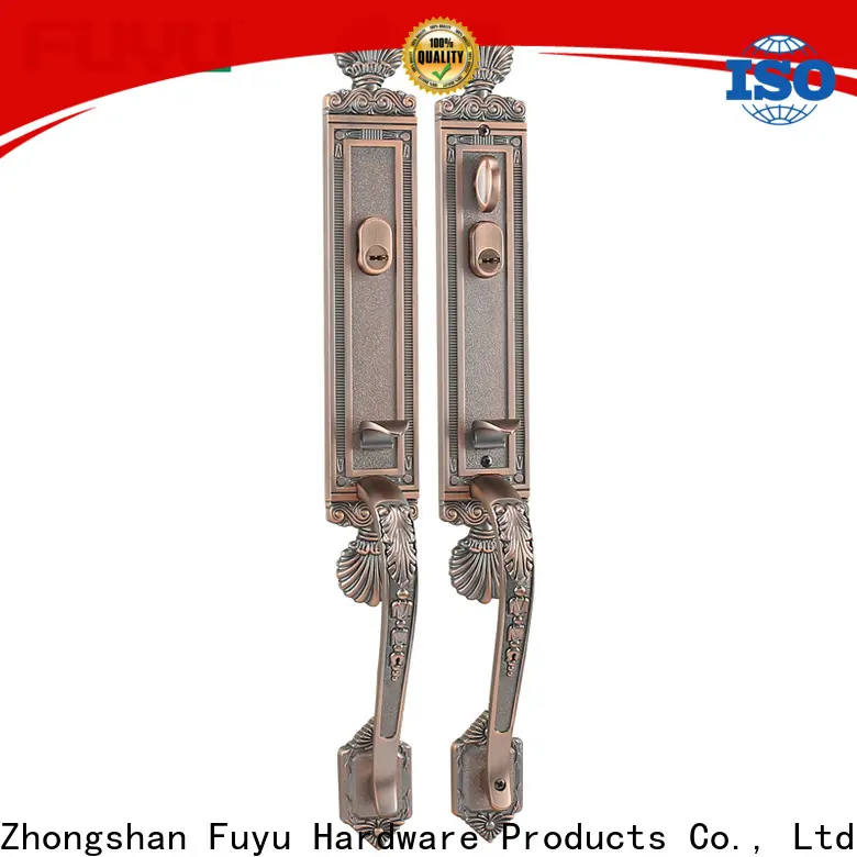 china french door handles with locks manufacturers for shop 1