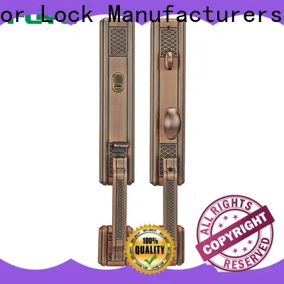 fuyu anti-theft zinc alloy door lock entrance with latch for mall 1