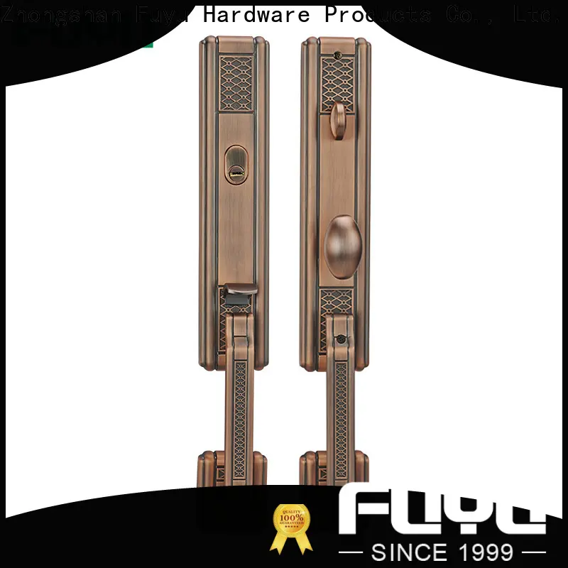 FUYU lock for a sliding door in china for mall 1