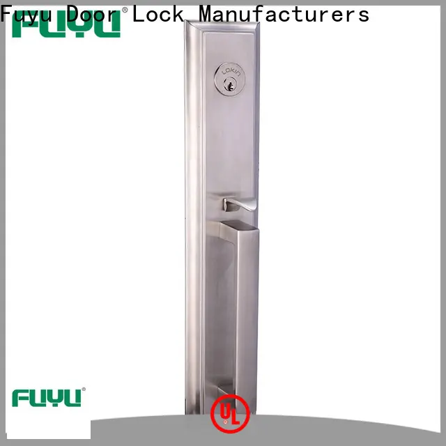 New double sliding door locks steel for sale for mall 1