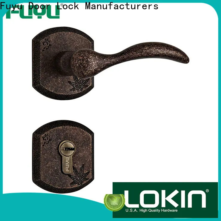 FUYU lock set for double door entrance in china for entry door 1
